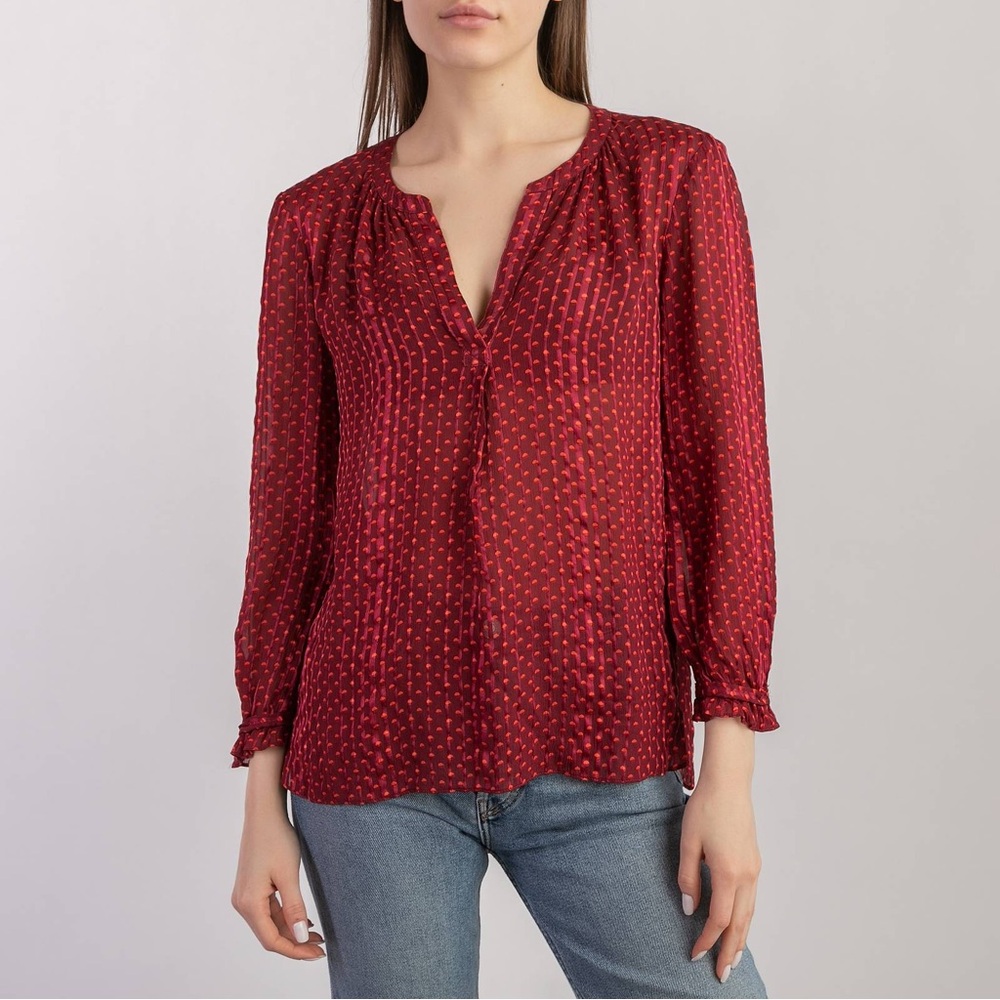 Marc by Marc Jacobs Blouse Top, 100 Silk, Size 0, Excellent Condition